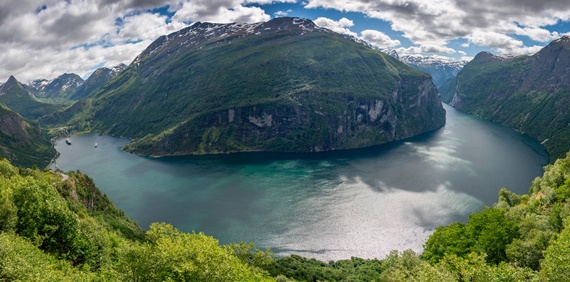 Geirangerfjord norvegia 