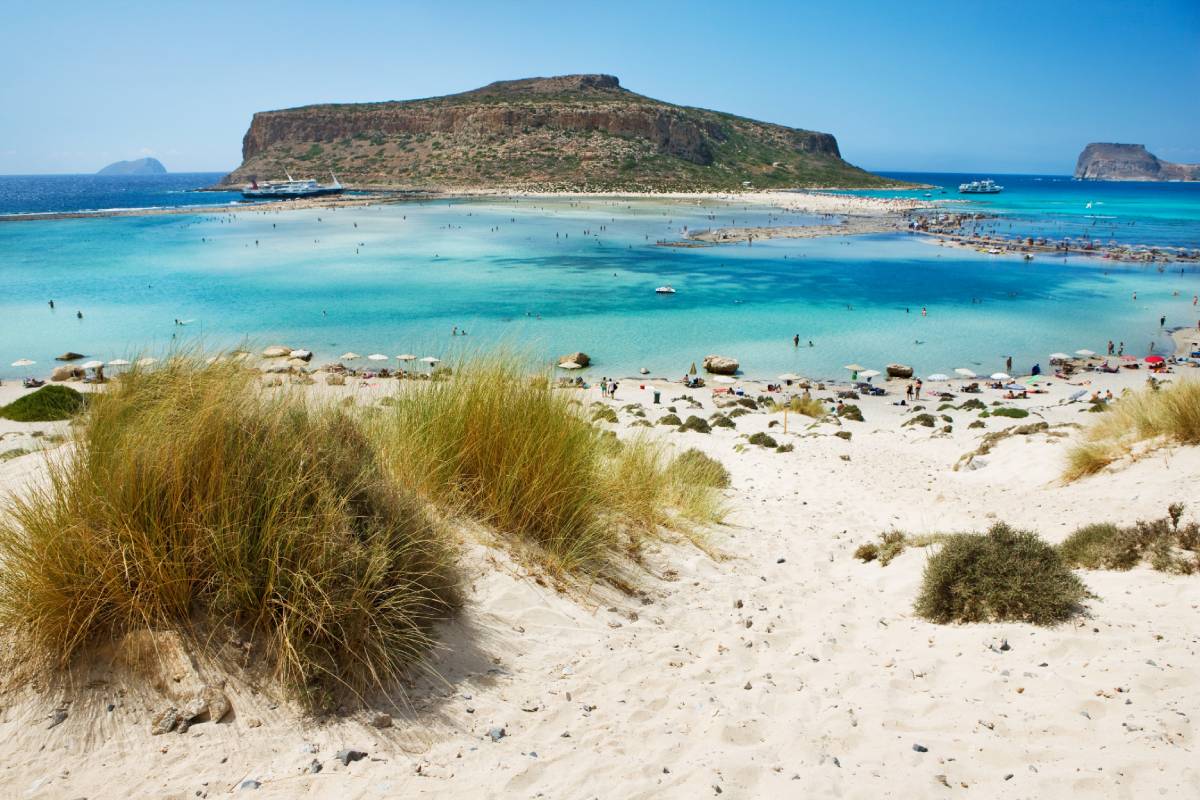 balos lagoon near chania 