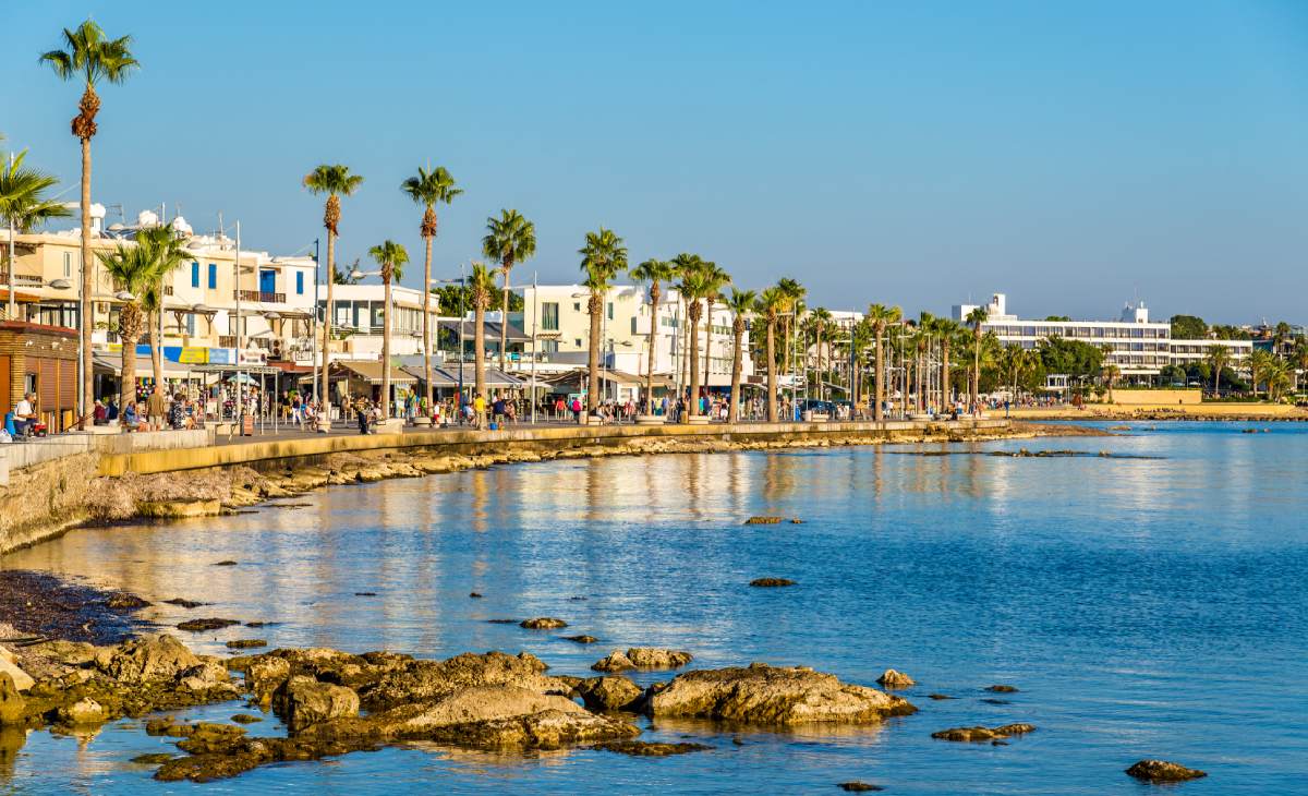 waterfront in paphos 