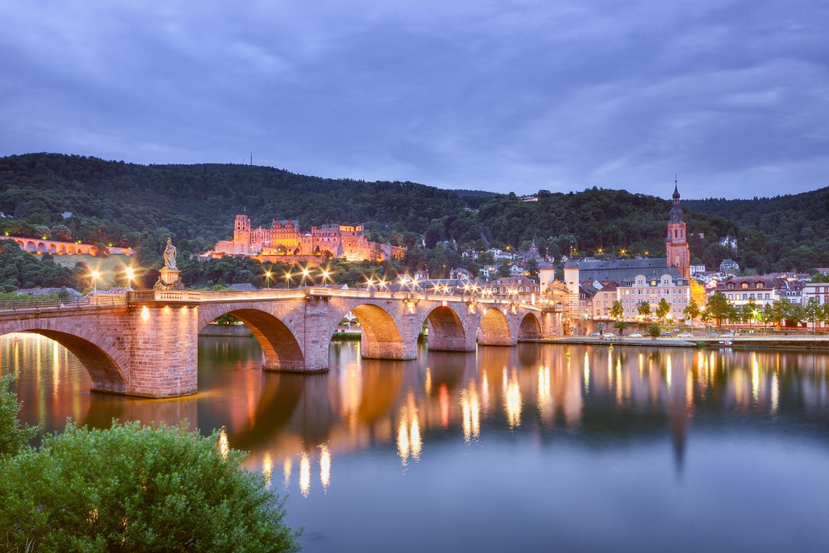 Heidelberg - widok na miasto i zamek © DZT/Francesco Carovillano