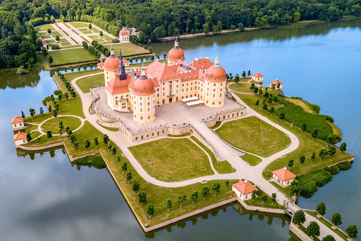 Moritzburg ©Arvid Müller (DML-BY)