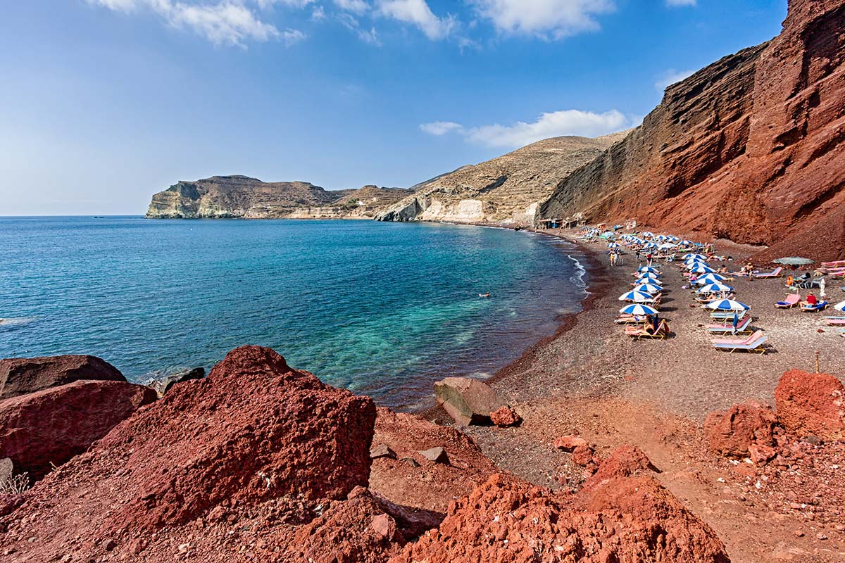 Czerwona Plaża na Santorini ©iStock