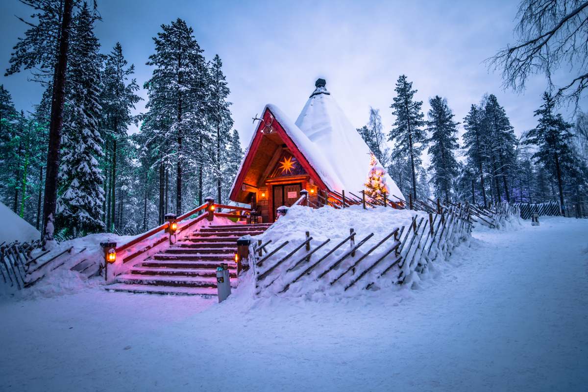 In the Santa Claus Village © iStock