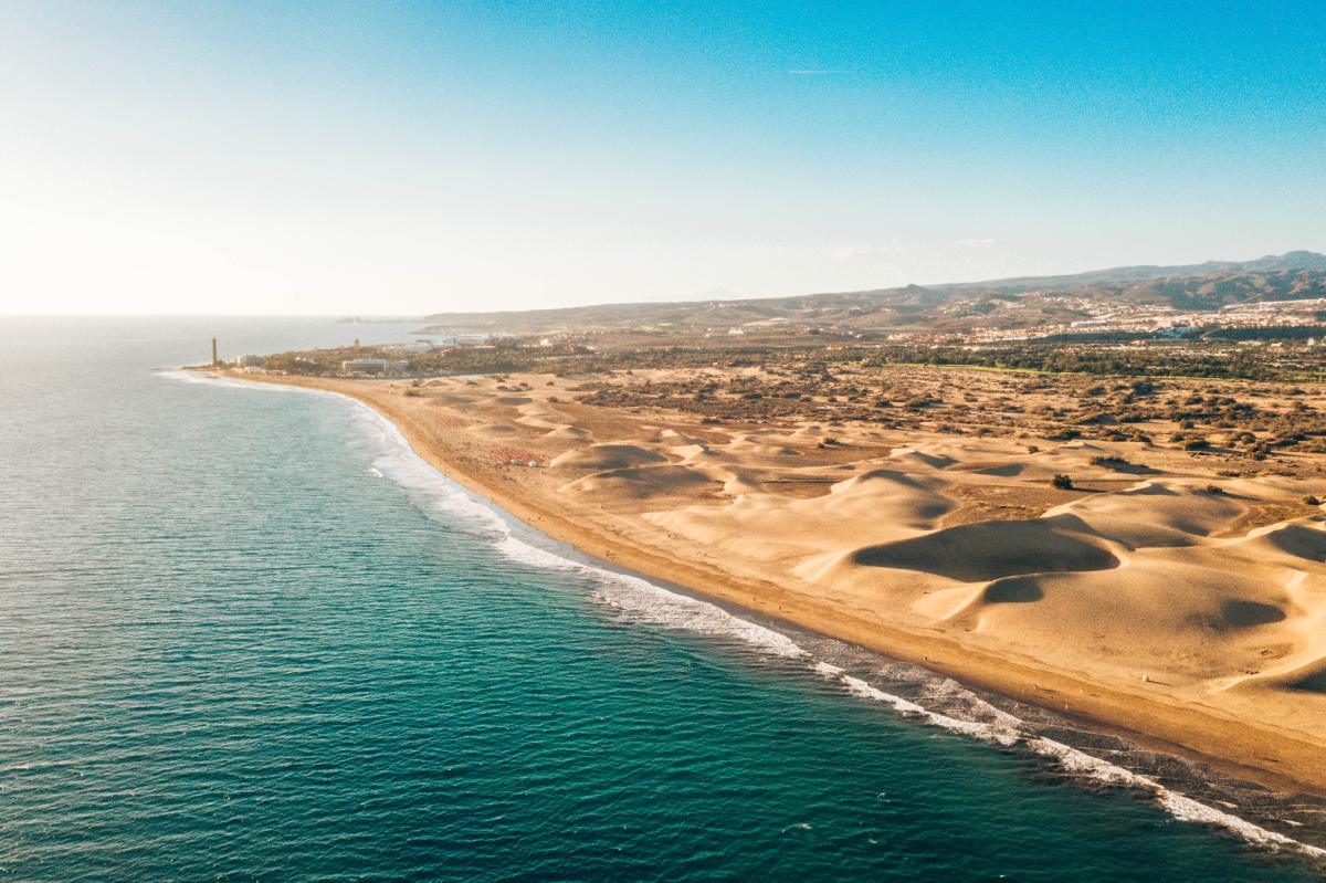 Maspalomas dunes na Gran Canarii © iStock