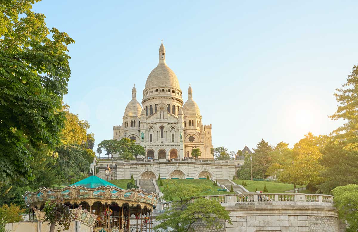 Paryż - atrakcje - Bazylika Sacré-Cœur © iStock