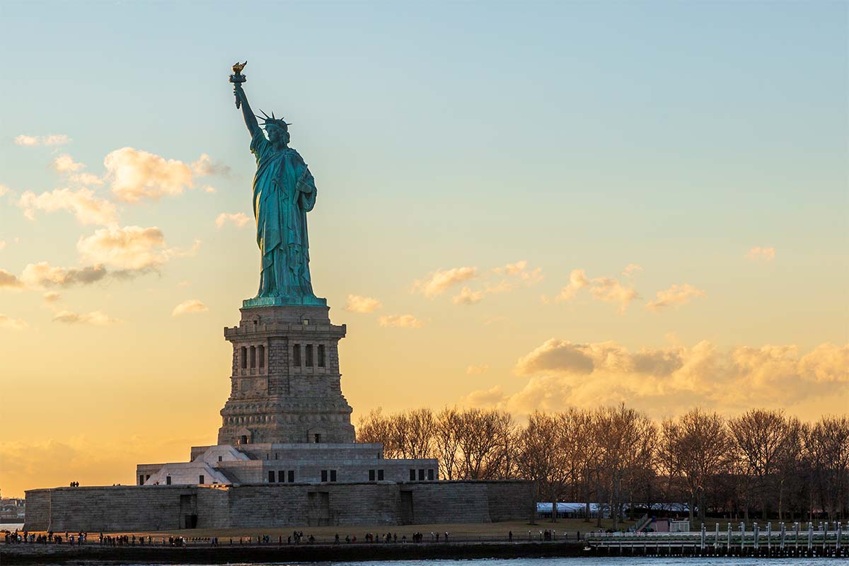 Statua Wolności w NoOwym Jorku