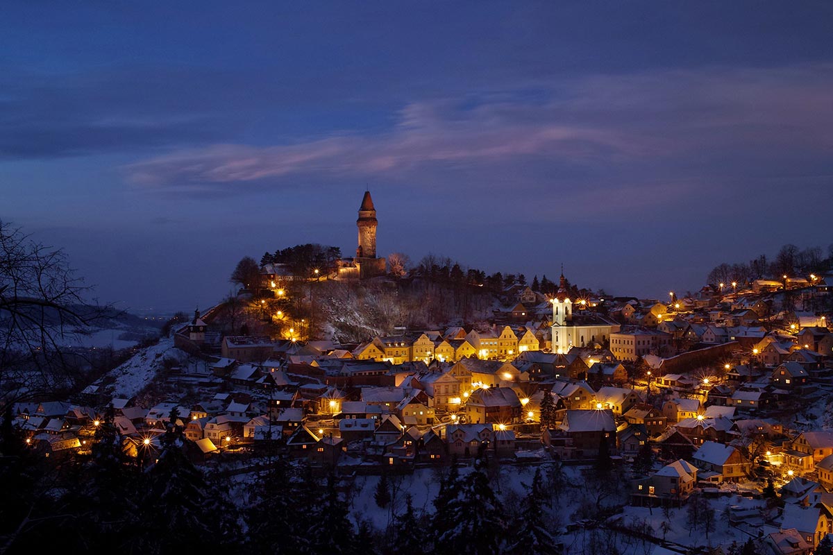 Zimowa panorama Štramberku ©iStock