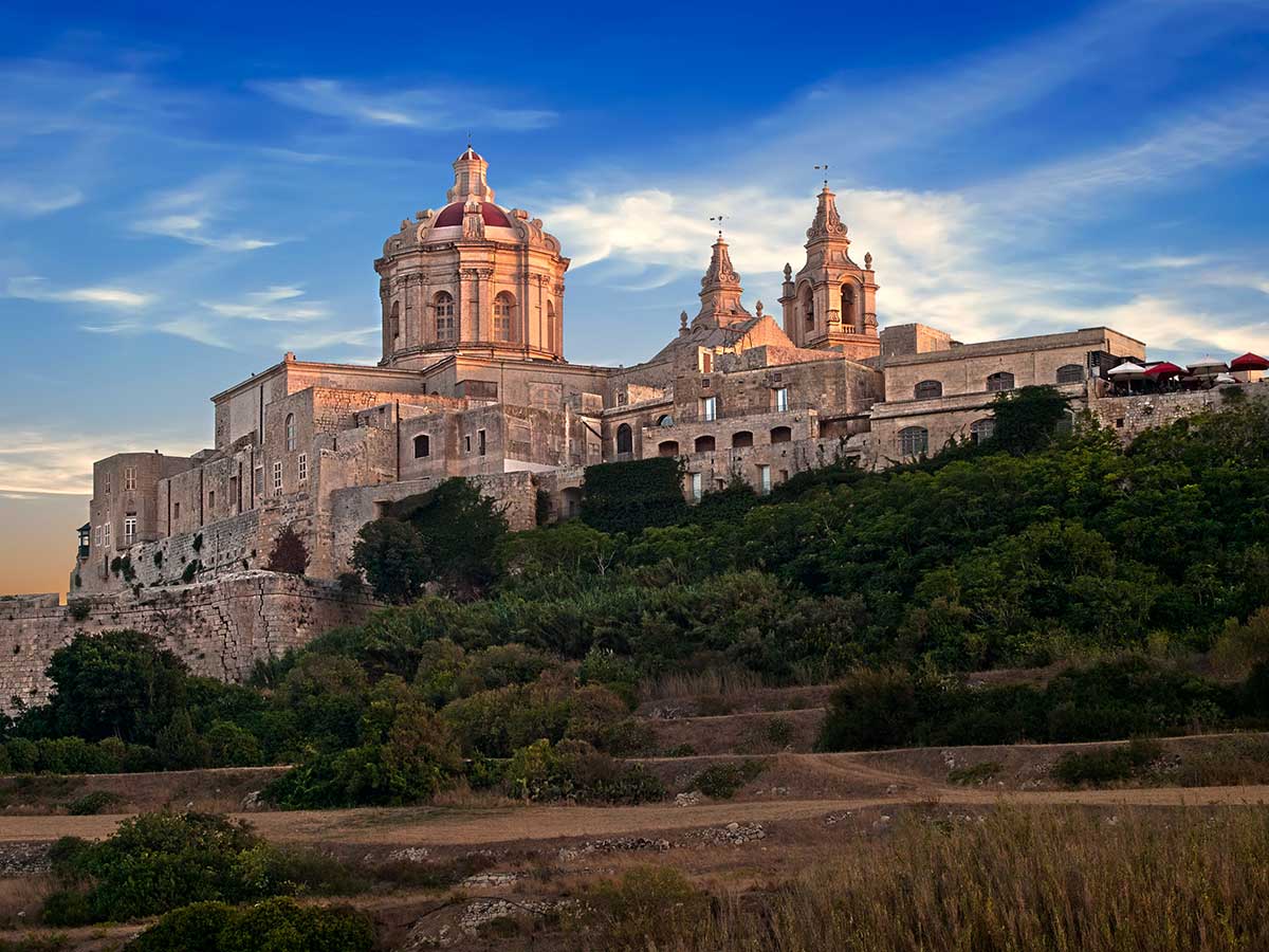 A view of Mdina